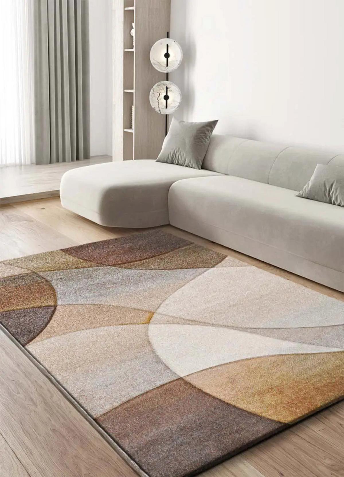 KURZFLORTEPPICH Terrakotta / Beige Badet 80/150 cm - Beige/Terracotta, Textil (80/150cm) - Atticgo