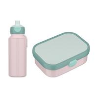 LUNCHSET Campus Switch Cool Pink / Cool Mint 2-tlg. - Pink/Mintgrün, Kunststoff (2/2/2cm) - Mepal