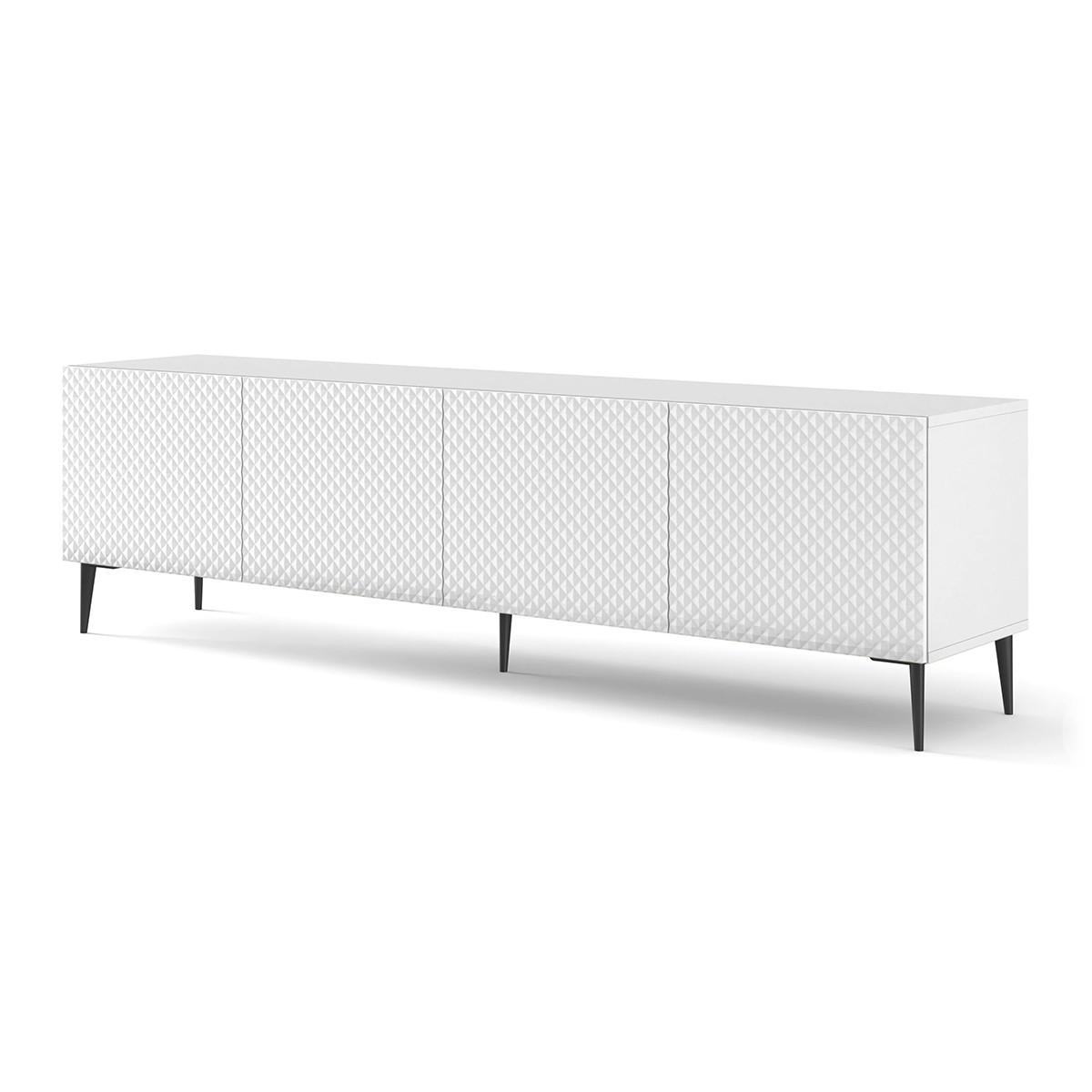 TV-MÖBEL Philaé Weiß - Weiß, Holzwerkstoff (200/56/42cm) - Petits-meubles