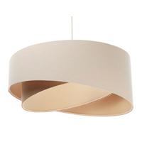 HÄNGELEUCHTE Grau 50/23 cm - Grau, Kunststoff (50/1/23cm) - ONZENO