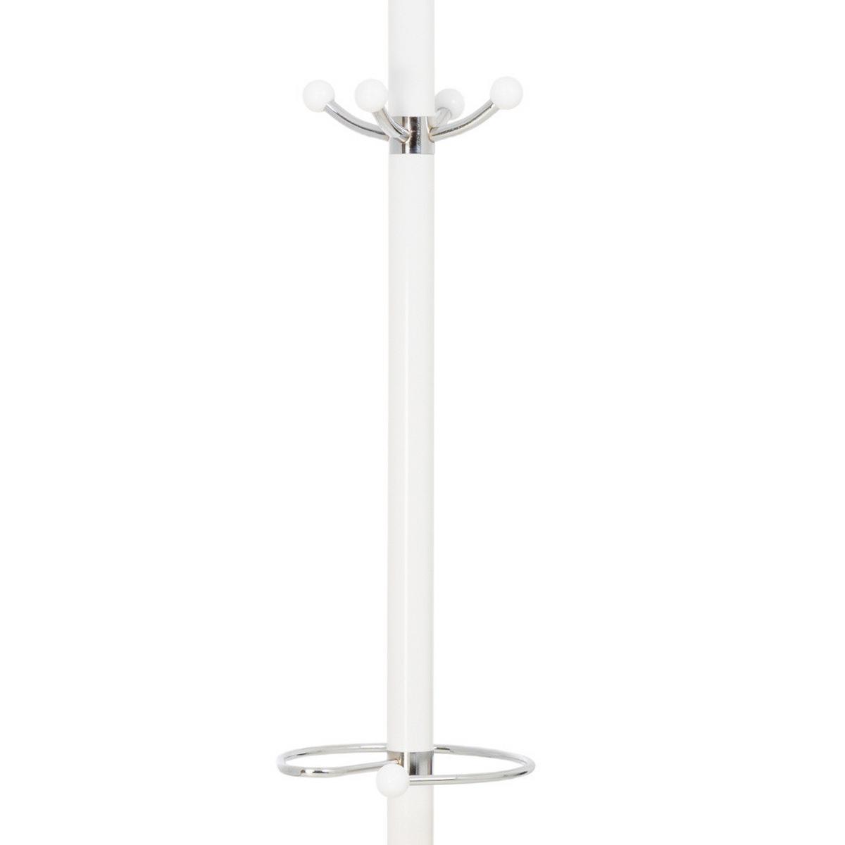 GARDEROBE aus metall 36x178cm - Weiß, Metall (36/178/36cm) - Wanderlust