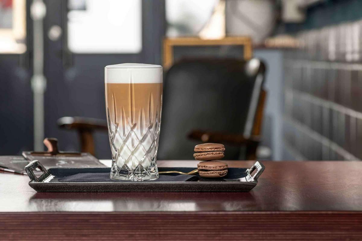 LATTE MACCHIATO GLÄSER Noblesse Barista transparent 350 ml 2er Set - Transparent, Glas (0.35L) - Nachtmann