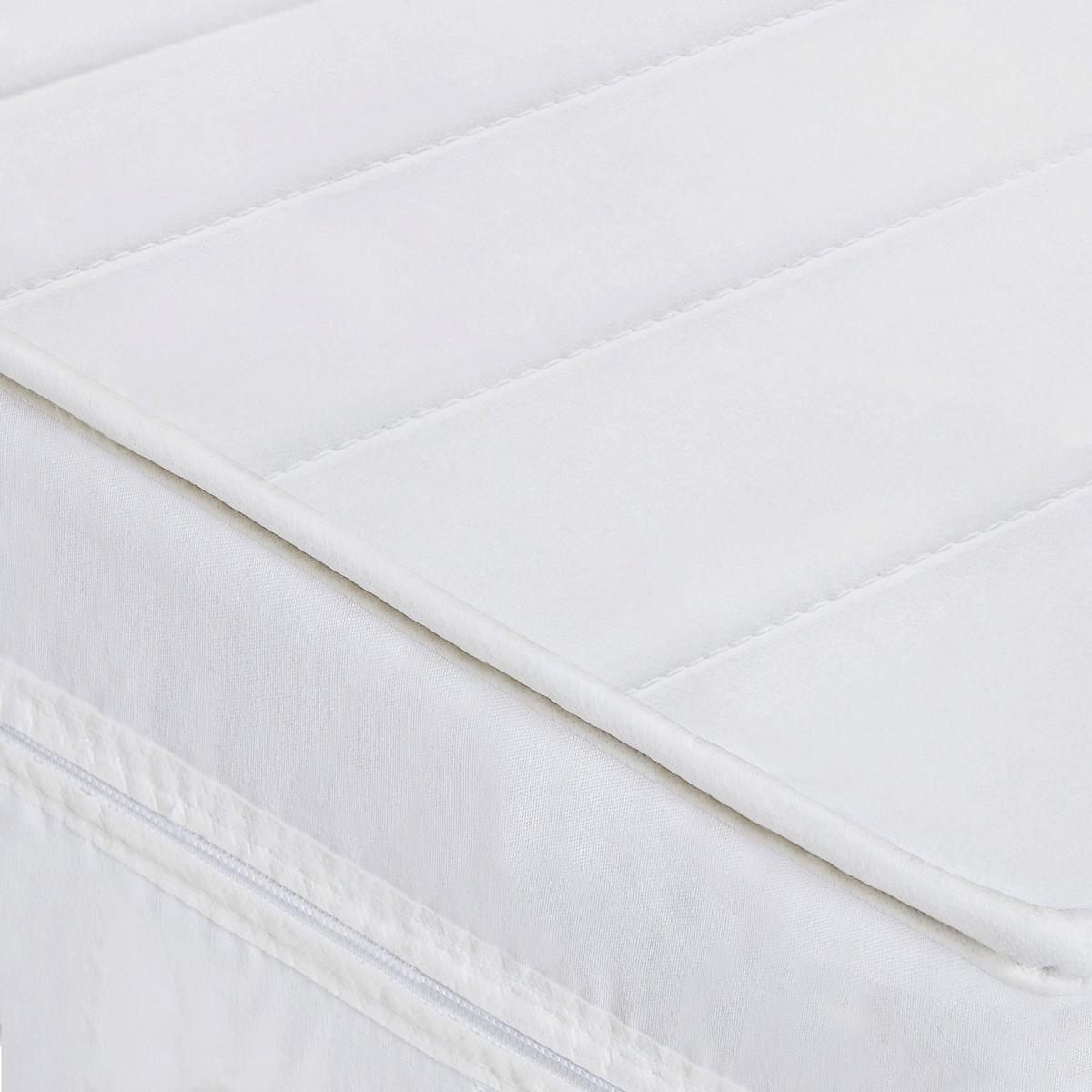 KALTSCHAUMMATRATZE H3 180x200 cm – ergonomische Matratze ca. 11 cm – allergikergeeignet – Bezug waschbar - Weiß, Textil (180/200cm) - Mister Sandman