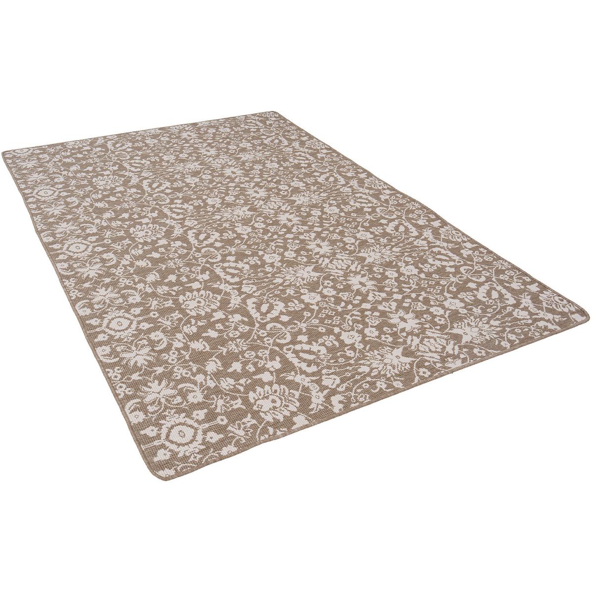 IN- UND OUTDOOR TEPPICH BEIDSEITIG NEWPORT MODERN - Beige, Textil (80/400cm) - Snapstyle