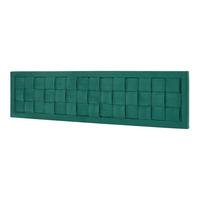 KOPFTEIL Tervo - Grün, Holzwerkstoff/Textil (180/45/5cm) - [en.casa]