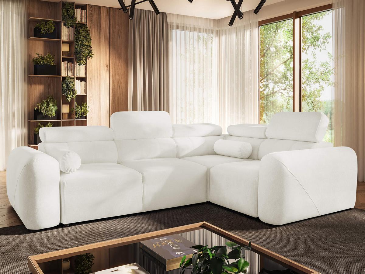 ECKSCHLAFSOFA Volare II, Seite: Rechts - Creme, Holz/Textil (273/204cm) - MIRJAN24