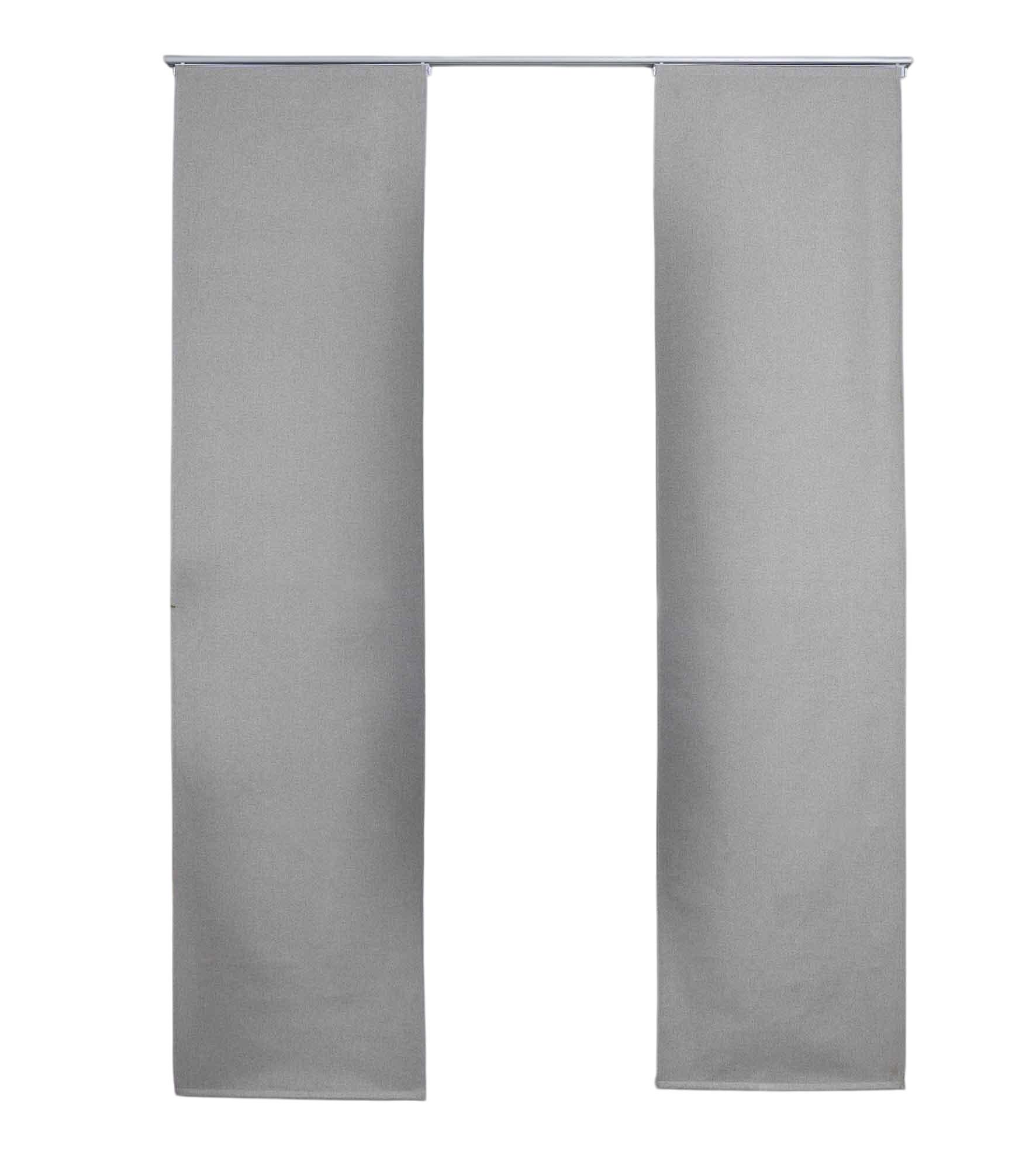 SCHIEBEVORHANG 2ER SET »München Dark« HxB 245x60 cm Sand - Sandfarben, Textil (60/245cm) - Gardinenbox