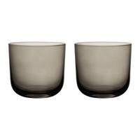 WASSERGLÄSER Like Glass Smoke 280 ml 2er Set - Grau, Glas (0.28L) - like.Villeroy & Boch