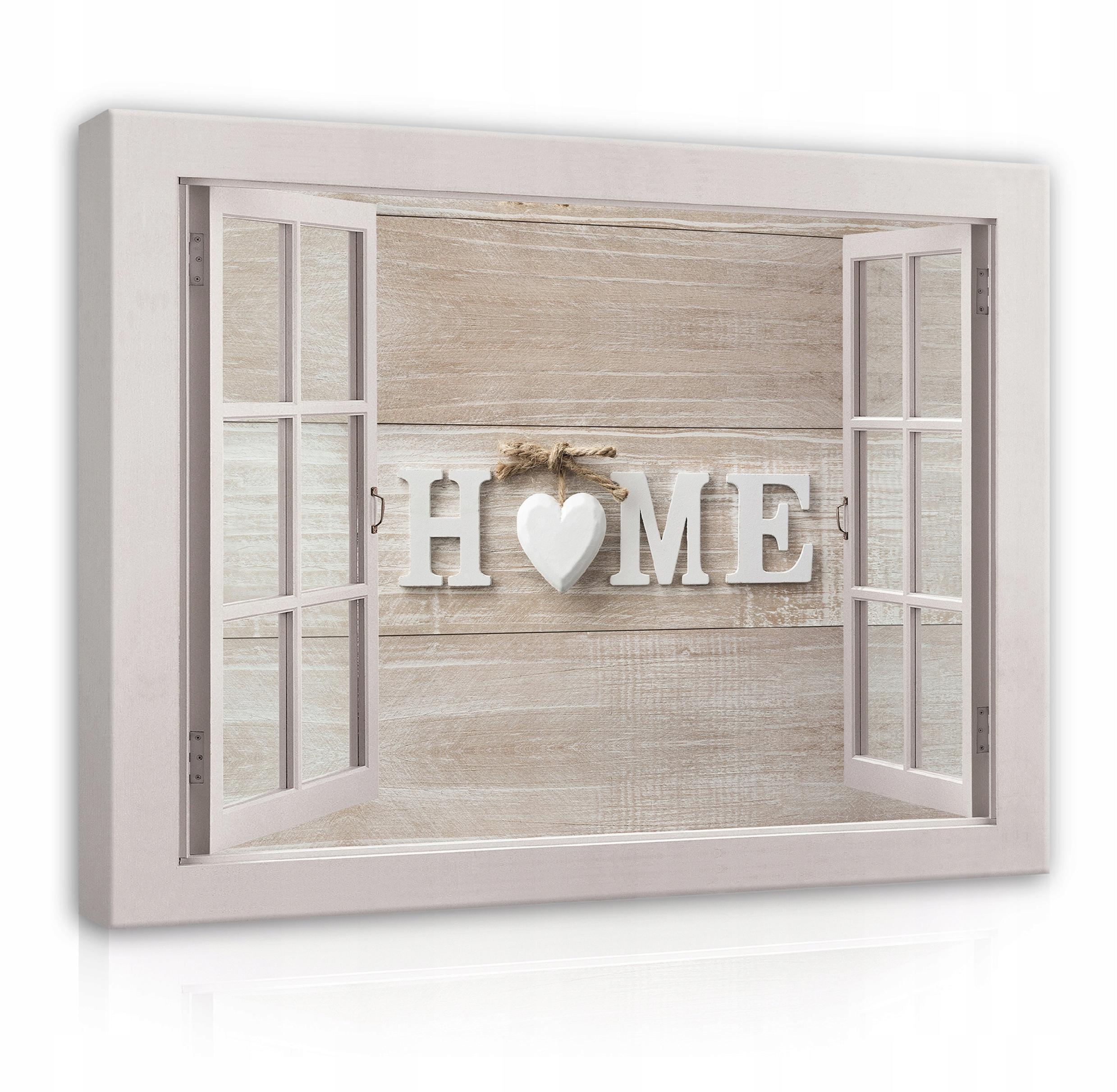 BILDER auf Leinwand Home Modern 80x60 - Multicolor, Holzwerkstoff (80/60cm) - Wallarena