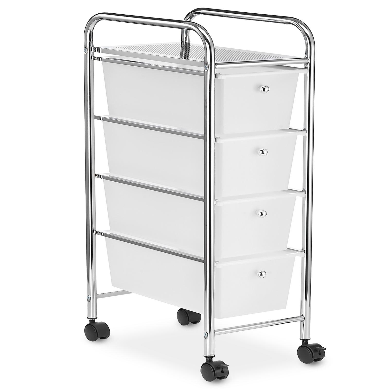 BADROLLWAGEN GINA transparent - Transparent, Kunststoff/Metall (24/79/39cm) - IDIMEX