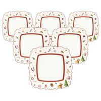 FRÜHSTÜCKSTELLER Toy's Delight bunt 22 x 22 cm 6er Set - Multicolor, Keramik (22.5cm) - Villeroy & Boch