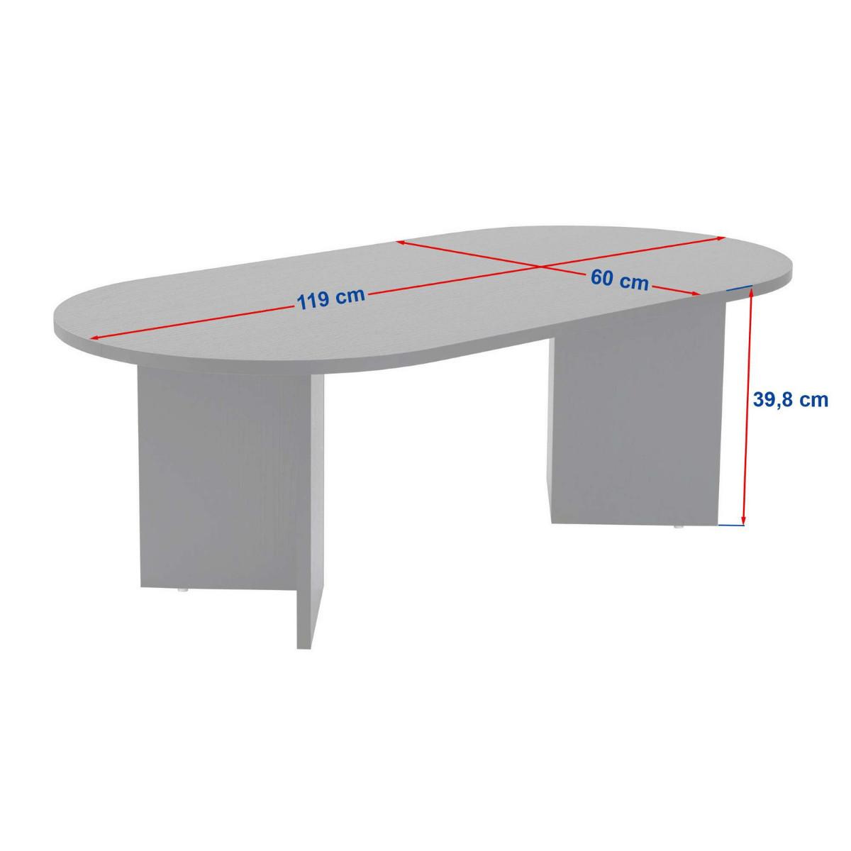 COUCHTISCH - iris 119/60/39,8 cm - Kieferfarben, Holzwerkstoff (65/60/39.8cm) - Calicosy