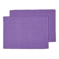 TISCHSET lila im 2er-Set 33/50 cm, 100% Baumwolle - Lila, Textil (33/50cm) - Homescapes