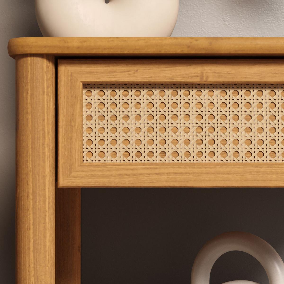 NACHTKOMMODE CEFIRA Eiche - Eichefarben, Holz (50/51/41cm) - IDIMEX