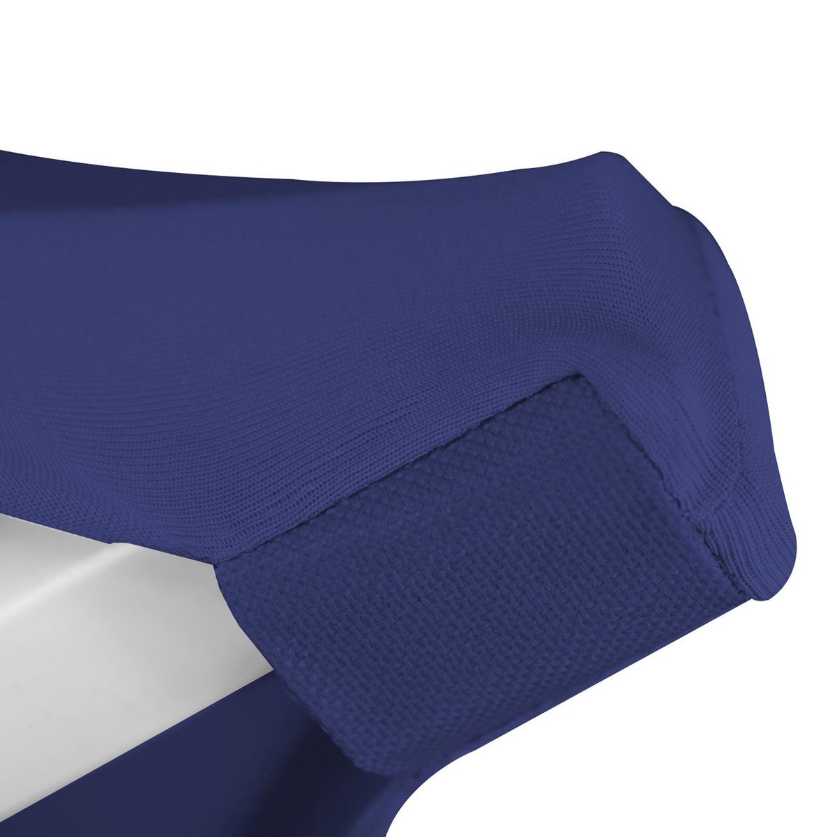 STEHTISCHHUSSE Stella Ø 70cm Blau (5tlg) - Blau, Textil (70/70cm) - Beautissu 