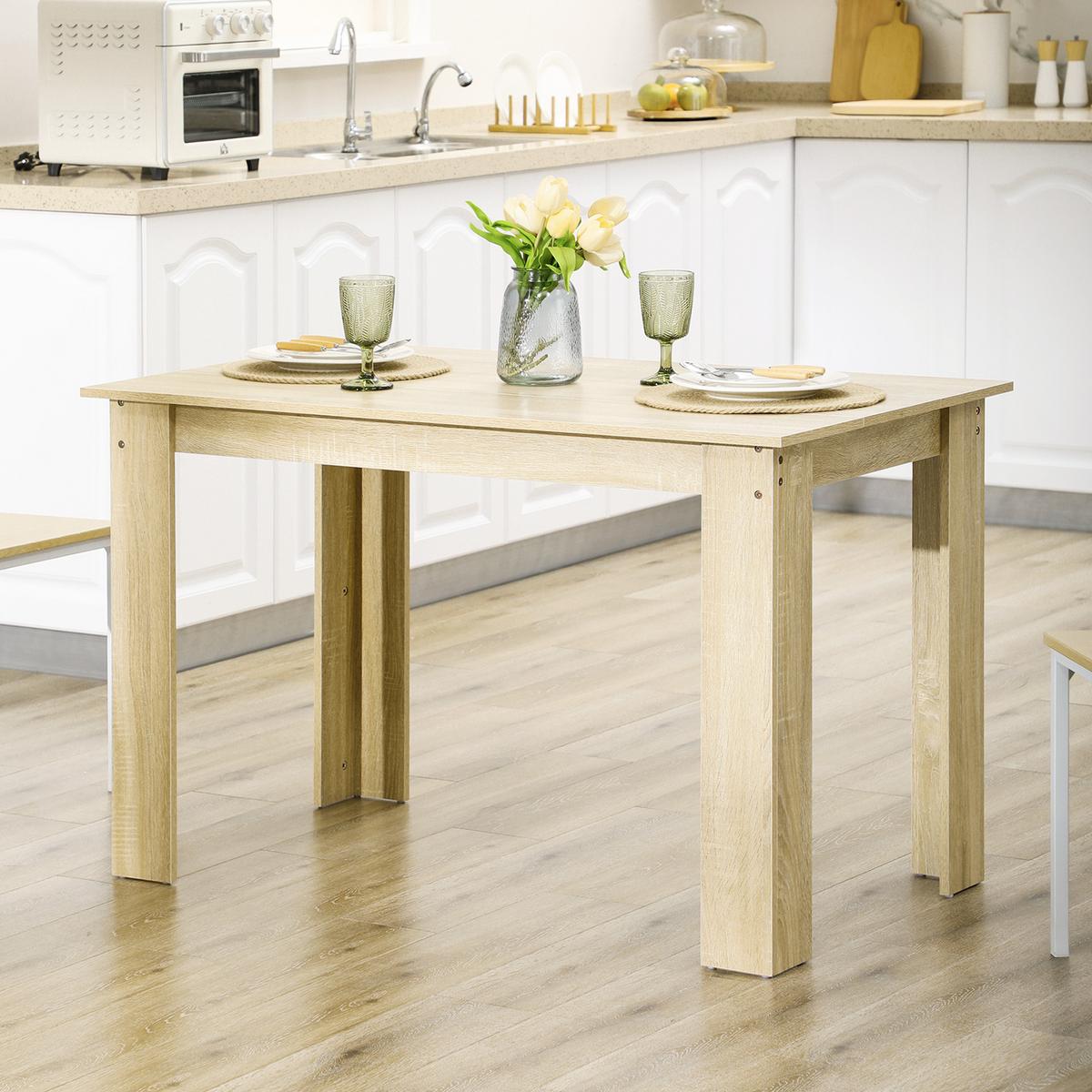 ESSTISCH Ulyvyn 120/69/75 cm - Braun, Holz (120/69/75cm) - ZMH