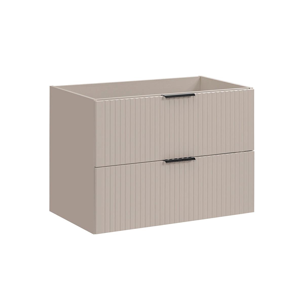 WASCHTISCHUNTERSCHRANK 80.4cm Adriel Kaschmir - Beige, Holzwerkstoff (80.4/57/46cm) - Petits-meubles