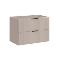 WASCHTISCHUNTERSCHRANK 80.4cm Adriel Kaschmir - Beige, Holzwerkstoff (80.4/57/46cm) - Petits-meubles