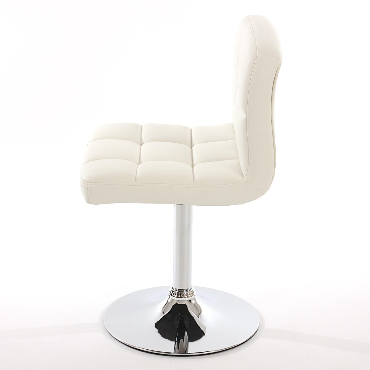 ESSZIMMERSTUHL Weiß 6er-Set - Weiß, Textil (43/76/44cm) - MCW