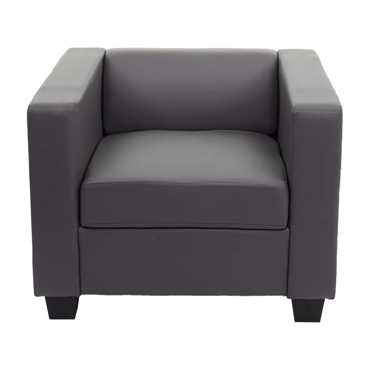 SESSEL LOUNGESESSEL Anthrazit - Anthrazit, Textil (86/70/75cm) - MCW