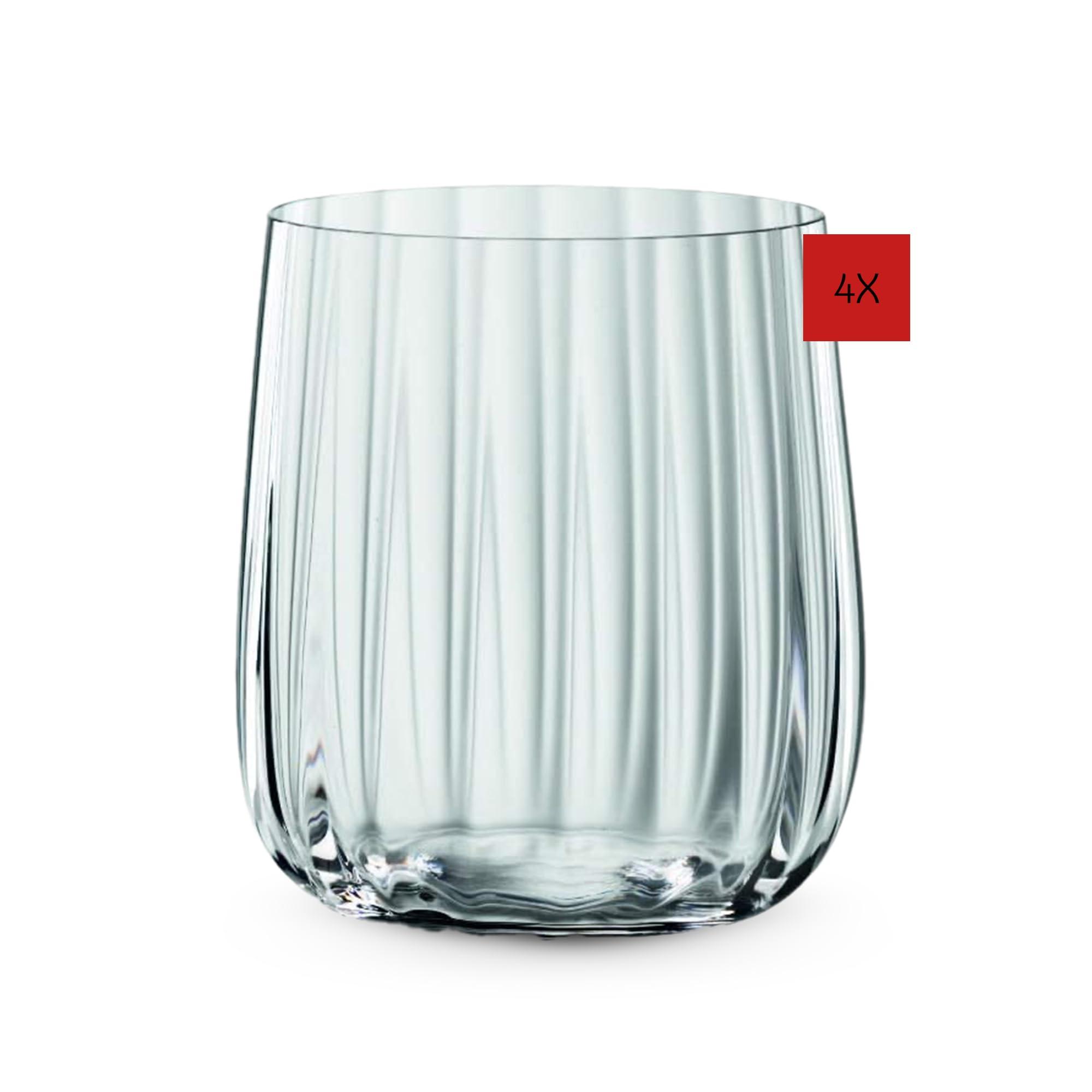 TUMBLER Lifestyle transparent 340 ml 4er Set - Transparent, Glas (0.34L) - Spiegelau