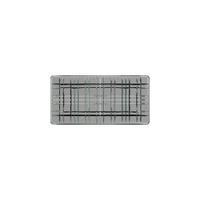 PLATTE Square grau 28 x 14 cm - Grau, Glas (14/2.3/28cm) - Nachtmann