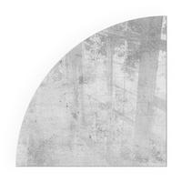 GLASPLATTE für Kamin 100x100 cm - Grau, Glas (100/100/0.4cm) - TULUP