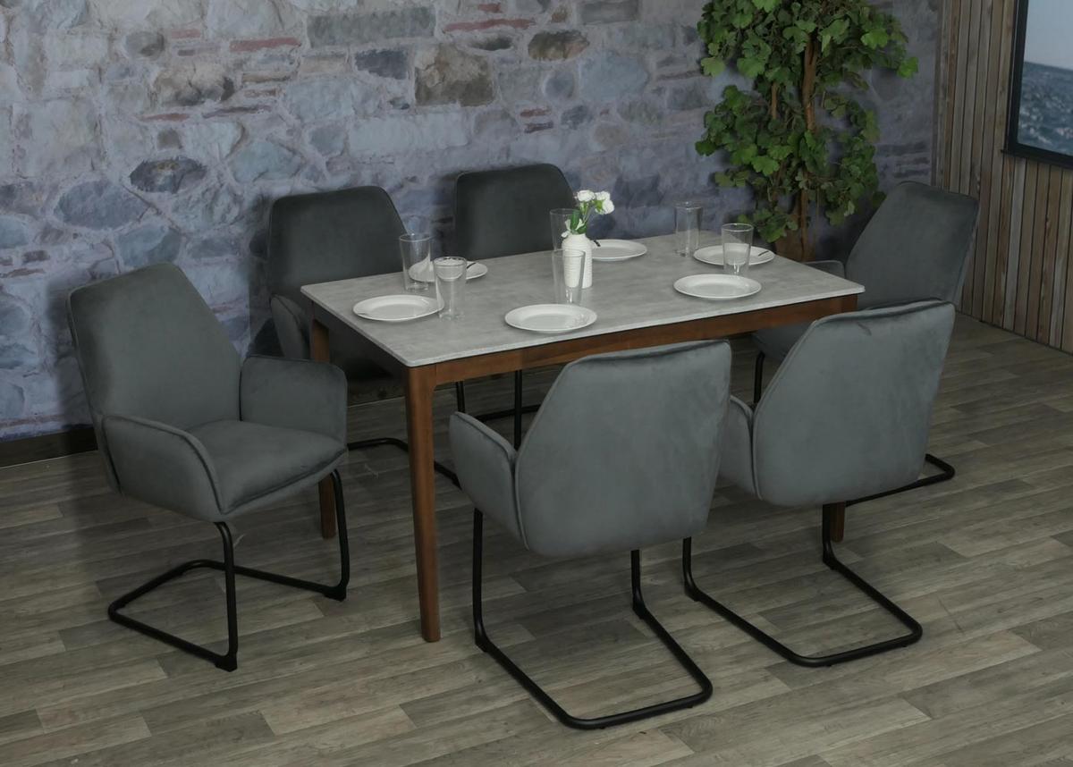 FREISCHWINGER Grau - Dunkelgrau/Grau, Textil (60/89/61cm) - MCW