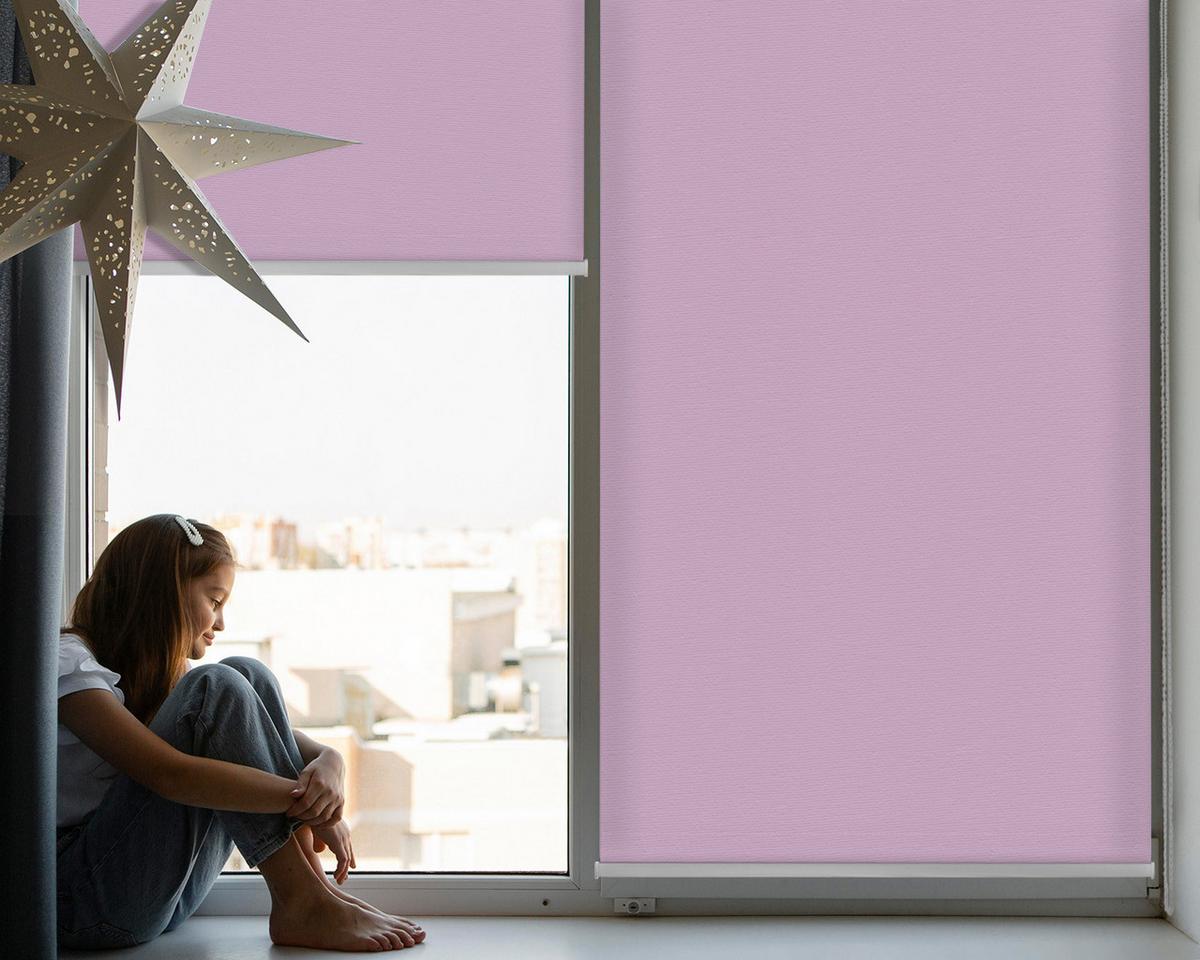 INNENROLLO - Fensterrollo - Rollo - 80x180 cm - Rosa - Pink, Kunststoff (80/180/0.5cm) - TULUP