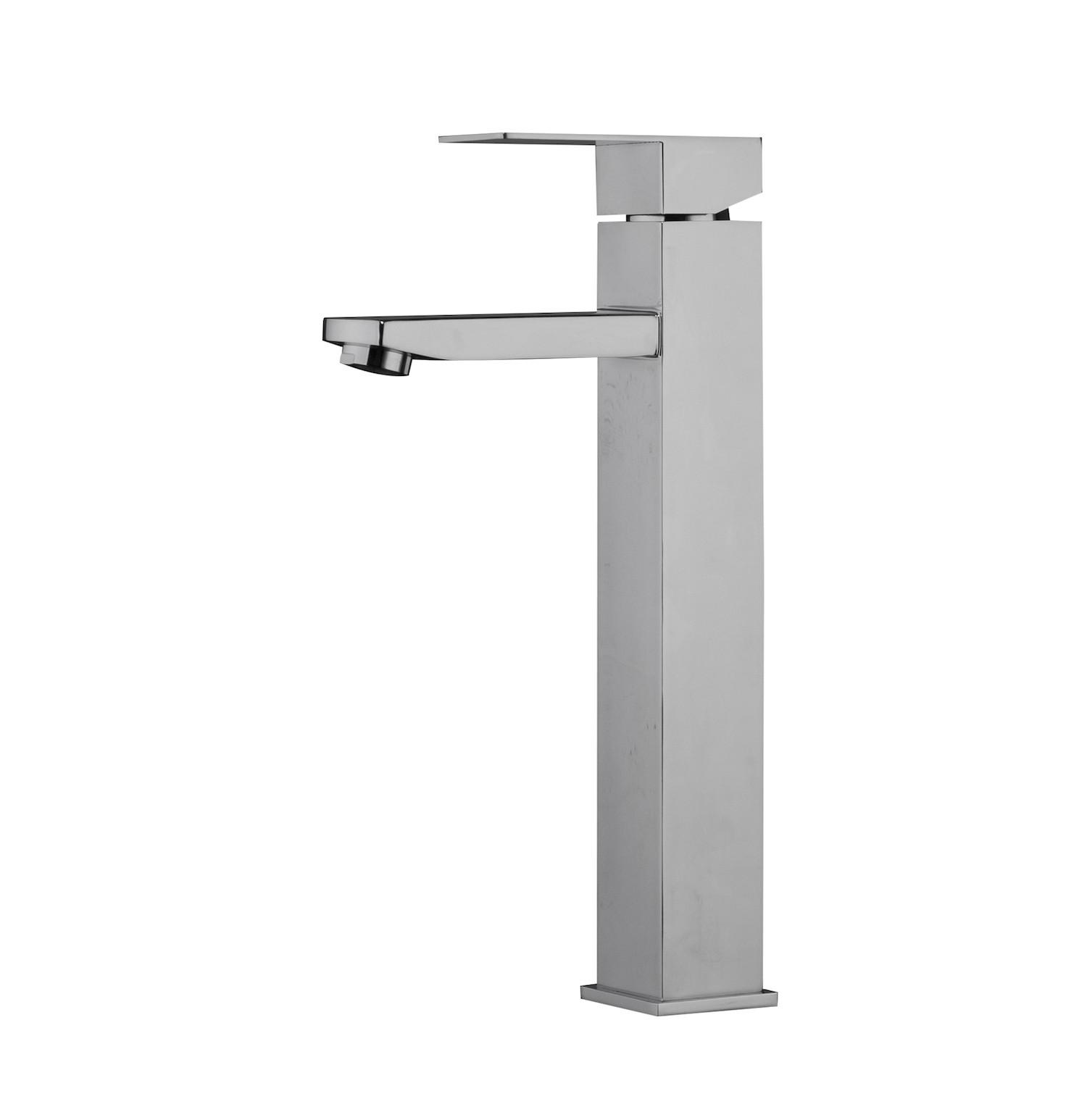 WASCHTISCHARMATUR Pasco XL Chrom - Chromfarben, Metall (10/25/5cm) - Badplaats