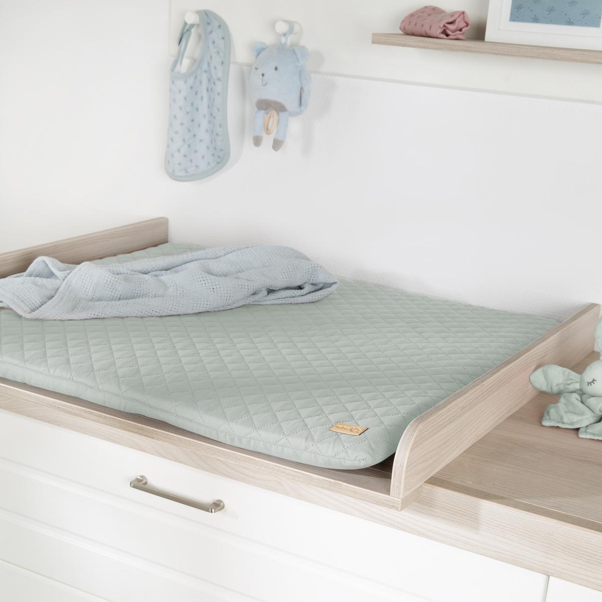 WICKELAUFLAGE roba Style Frosty green - Grün, Textil (85/75cm) - Roba