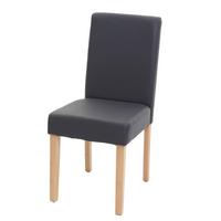 ESSZIMMERSTUHL Grau, Braun - Braun/Grau, Textil (43/90/56cm) - MCW