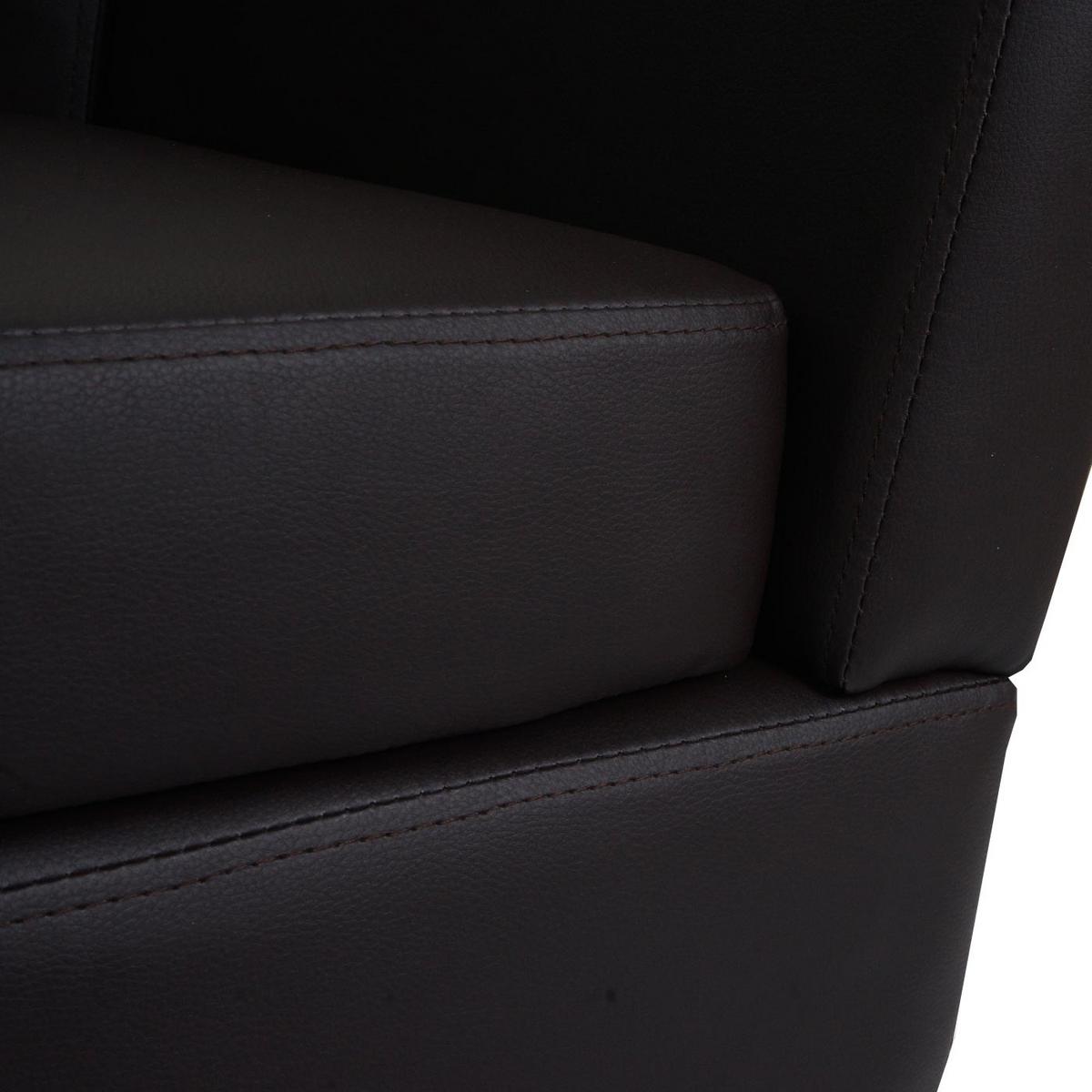 LOUNGE-SESSEL Braun - Braun, Textil (72/72/60cm) - MCW