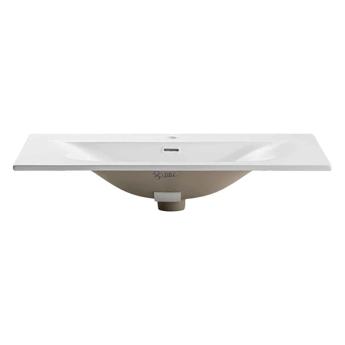 WASCHTISCH 80.2cm Isaline Helle Eiche - Braun, Holzwerkstoff (80.2/57/46cm) - Petits-meubles