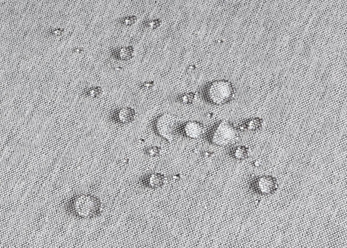 GARTENGARNITUR Braun, Hellgrau - Hellgrau/Braun, Textil - MCW