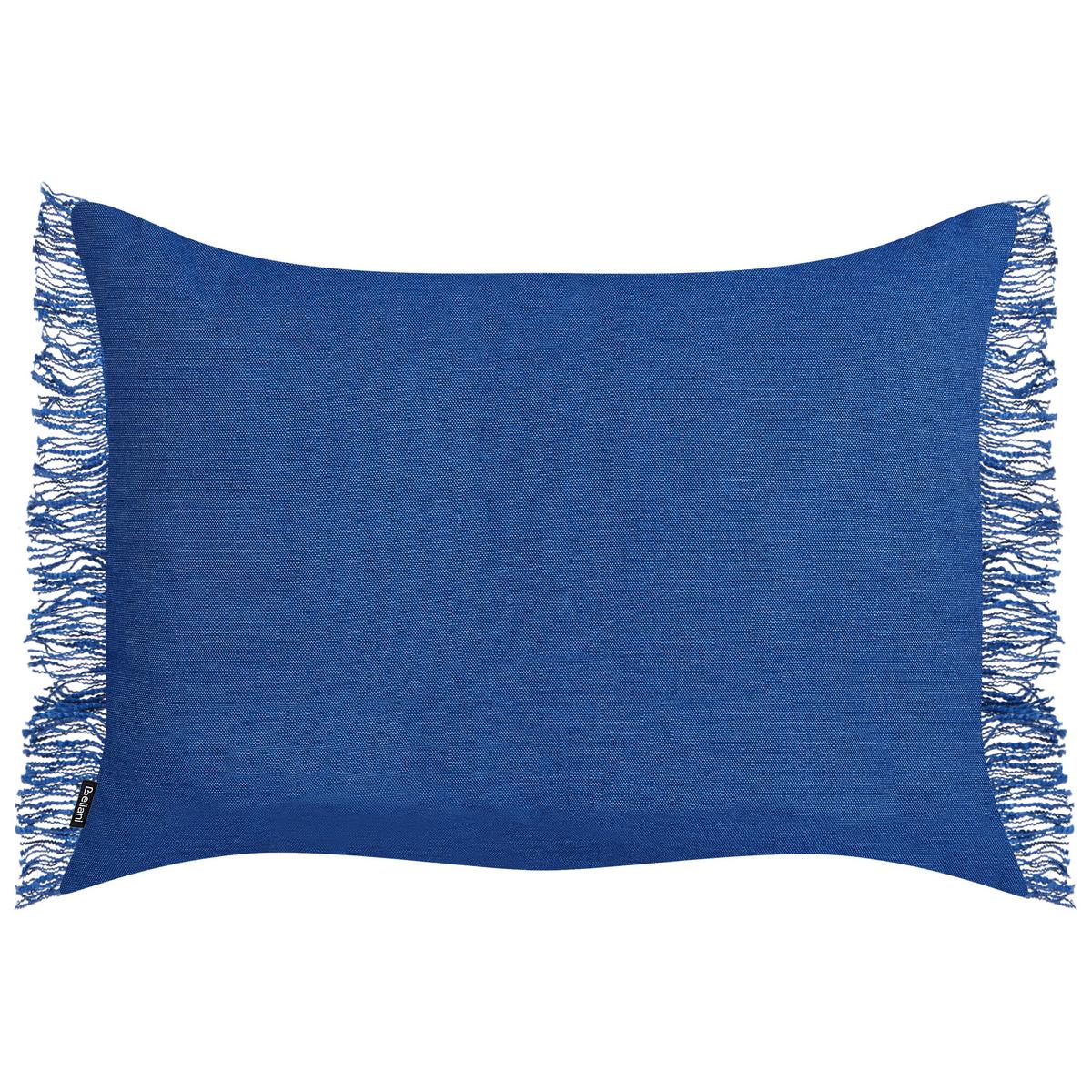 DEKOKISSEN 2er-Set Marineblau 50/35 cm Maba - Hellblau, Textil (35/50cm) - Beliani