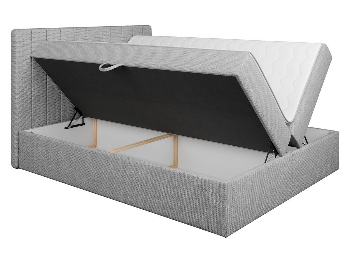 BOXBETT Everest - H3 - Beige/Schwarz, Holzwerkstoff/Kunststoff (140/200cm) - MIRJAN24