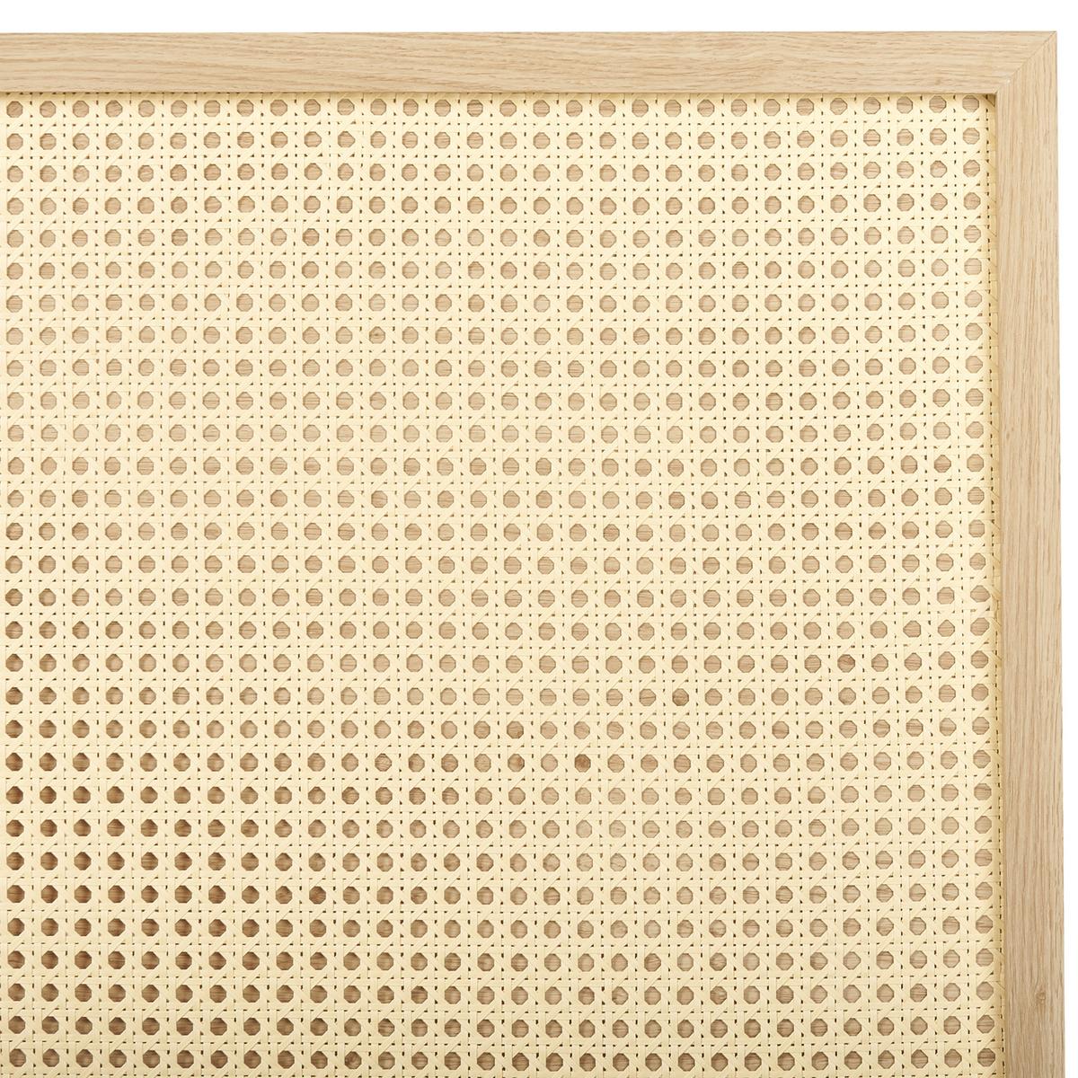 BETT 160/200cm Heller Holzfarbton Monpazier - Hellbraun, Naturmaterialen (160/200cm) - Beliani