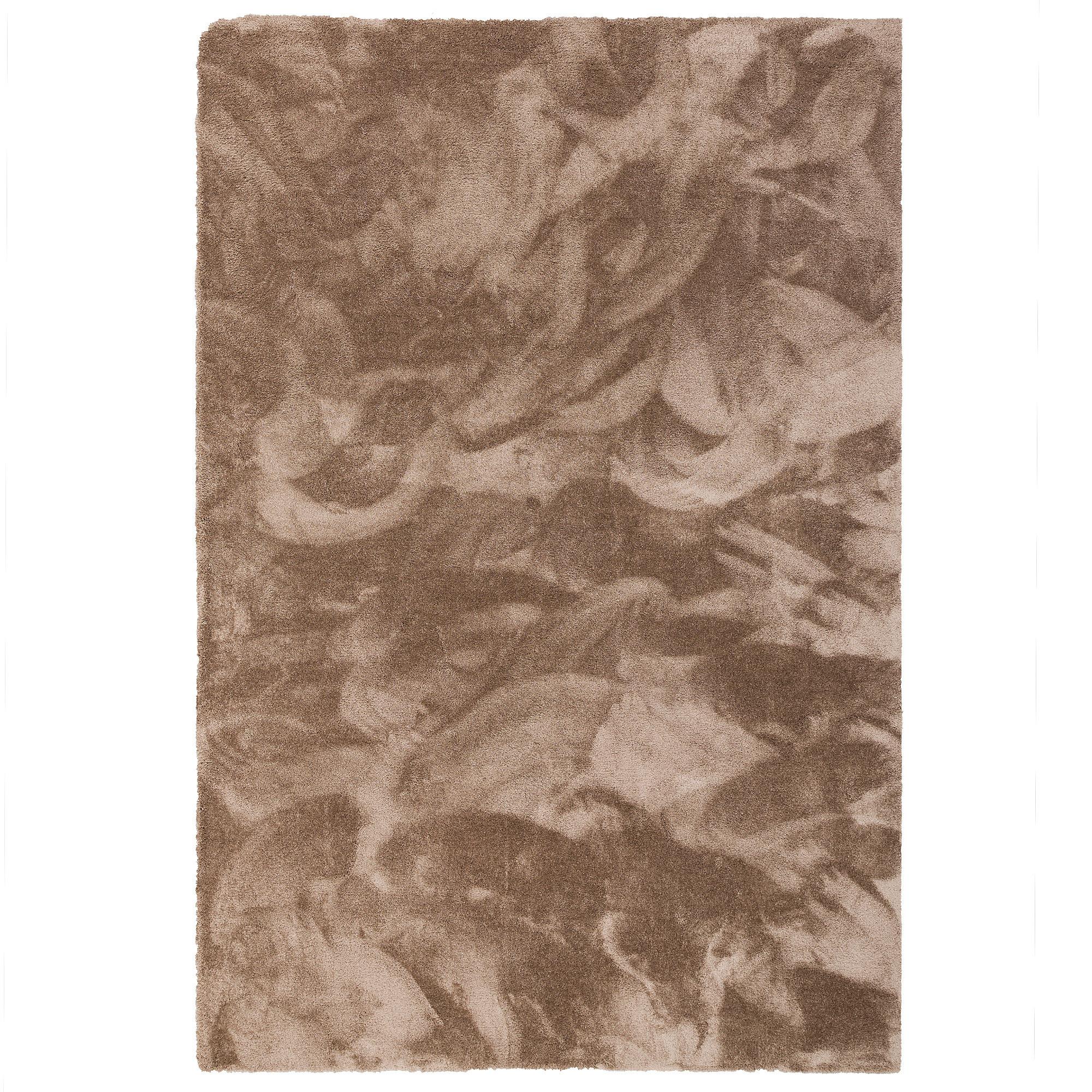 LUXUS HOCHFLOR SHAGGY TEPPICH VELVET - Braun, Textil (80/200cm) - Snapstyle