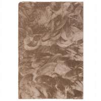 LUXUS HOCHFLOR SHAGGY TEPPICH VELVET - Braun, Textil (100/300cm) - Snapstyle