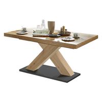 ESSTISCH ausziehbar Elene 180x90x76 Asteiche/Plankeneiche - Alteiche, Holzwerkstoff (180/90/76cm) - 58aufmkessel