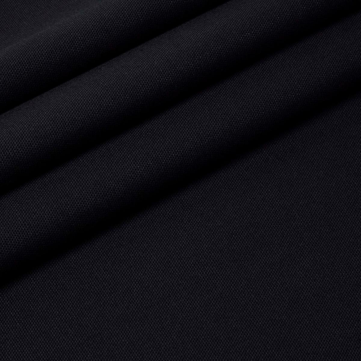 BAUMWOLLSTOFF Meterware schwarz, 150 cm - Schwarz, Textil (150/100cm) - Homescapes