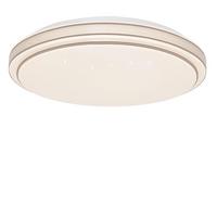 LED-DECKENLEUCHTE Zeus 27/27/6cm - Silberfarben, Metall (27/27/6cm) - ZMH