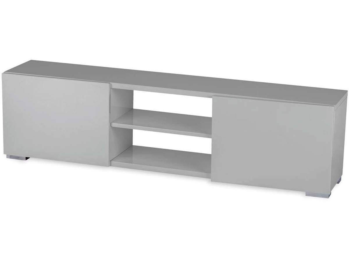 TV-MÖBEL frida Grau - Hellgrau, Holzwerkstoff (31/43/155cm) - Habitat Garten