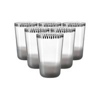 TRINKGLÄSER Natura Grau 400 ml 6er Set - Grau, Glas (0.4L) - Ritzenhoff Breker