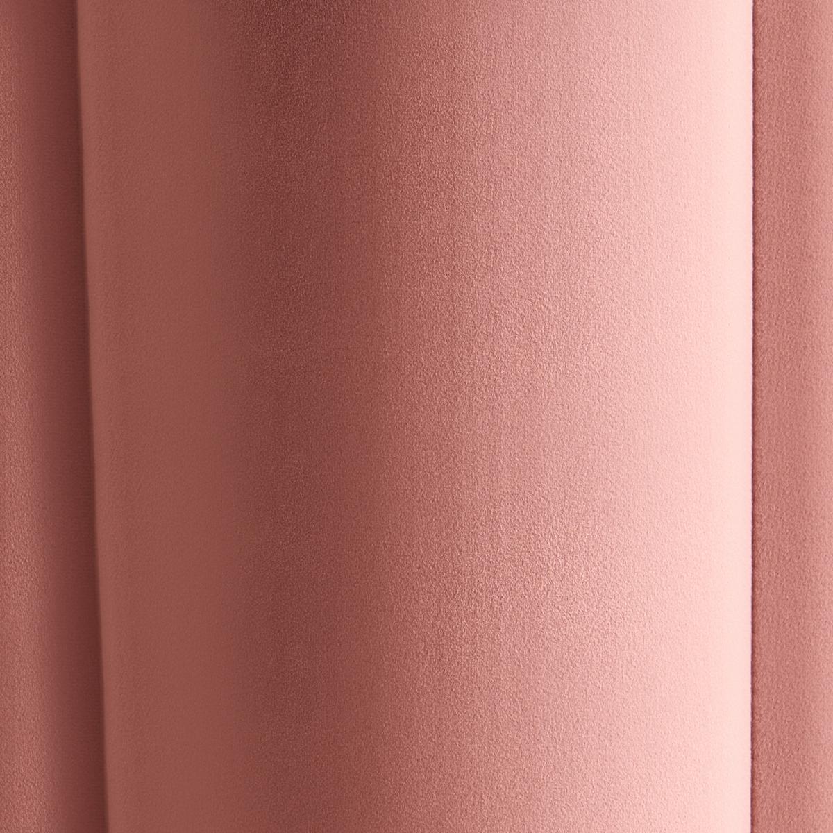 POUF Rosa Tappen - Pink, Textil (39/45/39cm) - Beliani