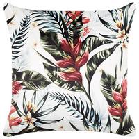 DEKOKISSEN Cremeweiß 45/45 cm Edelweiss - Ecru, Textil (45/45cm) - Beliani