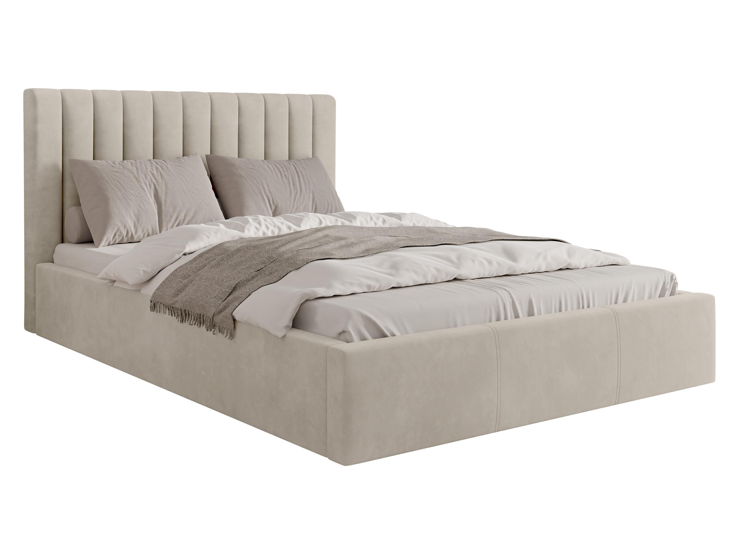 POLSTERBETT Cosmo - Beige/Naturfarben, Holz/Holzwerkstoff (140/200cm) - MIRJAN24