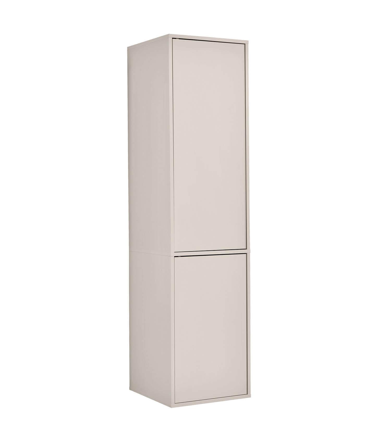 KLEIDERSCHRANK Robe - Beige, Holzwerkstoff (47/197/58cm) - Mokebo
