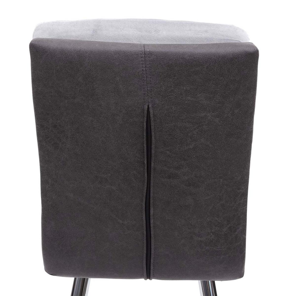 ESSZIMMERSTUHL Grau 2er-Set - Grau, Textil (46/91/66cm) - MCW